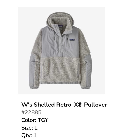 Patagonia W’s Shelled Retro-X Pullover - Picture 1 of 5